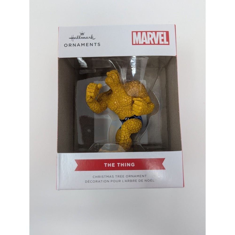 Hallmark Ornament Marvel Fantastic Four The Thing Christmas Holiday Fandom Decor
